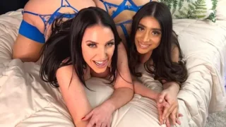 OnlyFans – Angela White, Violet Myers – Big Butts In Blue Lingerie